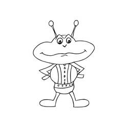 Dibujo Extranjero (Personajes) #189878 para imprimir y colorear