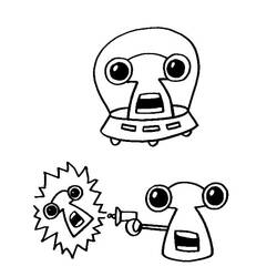 Dibujo Extranjero (Personajes) #189891 para imprimir y colorear