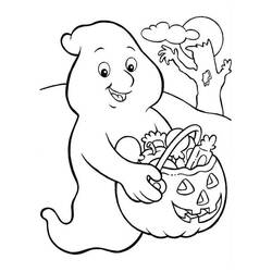 Dibujo Fantasma (Personajes) #189400 para imprimir y colorear