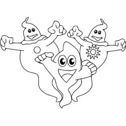 Dibujo Fantasma (Personajes) #189428 para imprimir y colorear