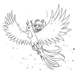 Dibujo Fénix (Personajes) #192256 para imprimir y colorear