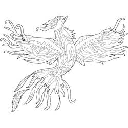 Dibujo Fénix (Personajes) #192270 para imprimir y colorear