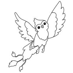 Dibujo Fénix (Personajes) #192288 para imprimir y colorear