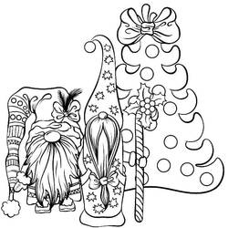 Dibujo Gnomo (Personajes) #204856 para imprimir y colorear