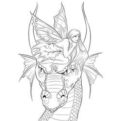Dibujo Hada (Personajes) #172290 para imprimir y colorear