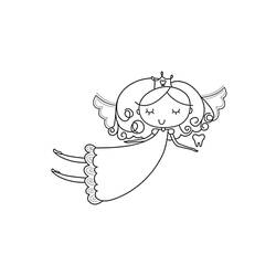 Dibujo Hada (Personajes) #172305 para imprimir y colorear
