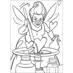 Dibujo para colorear: Hada (Personajes) #96097 - Dibujos para Colorear e Imprimir Gratis