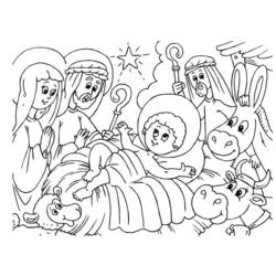 Dibujo para colorear: Jesús (Personajes) #98911 - Dibujos para Colorear e Imprimir Gratis