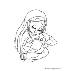 Dibujo para colorear: Jesús (Personajes) #98951 - Dibujos para Colorear e Imprimir Gratis