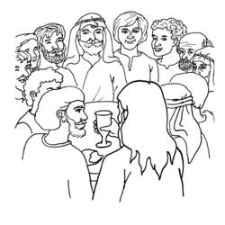 Dibujo para colorear: Jesús (Personajes) #99173 - Dibujos para Colorear e Imprimir Gratis