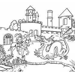 Dibujo Middle Ages (Personajes) #201390 para imprimir y colorear