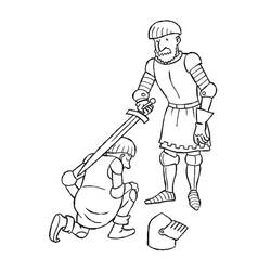 Dibujo Middle Ages (Personajes) #201396 para imprimir y colorear