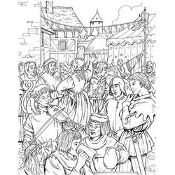 Dibujo Middle Ages (Personajes) #201402 para imprimir y colorear