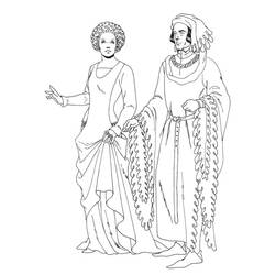 Dibujo Middle Ages (Personajes) #201407 para imprimir y colorear