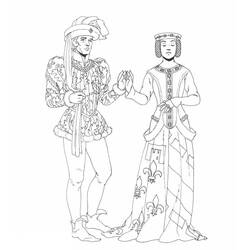 Dibujo Middle Ages (Personajes) #201411 para imprimir y colorear