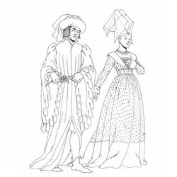 Dibujo Middle Ages (Personajes) #201414 para imprimir y colorear