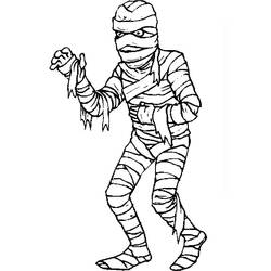 Dibujo Momia (Personajes) #201616 para imprimir y colorear