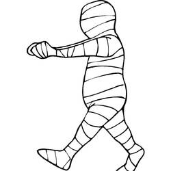 Dibujo Momia (Personajes) #201633 para imprimir y colorear