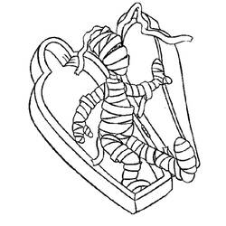 Dibujo Momia (Personajes) #201637 para imprimir y colorear