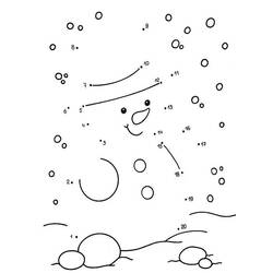 Dibujo para colorear: Muñeco de nieve (Personajes) #89268 - Dibujos para Colorear e Imprimir Gratis