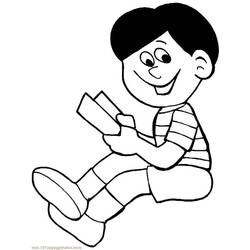 Dibujo para colorear: Niño (Personajes) #97367 - Dibujos para Colorear e Imprimir Gratis