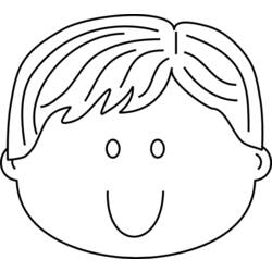 Dibujo para colorear: Niño (Personajes) #97396 - Dibujos para Colorear e Imprimir Gratis