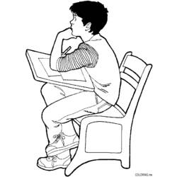 Dibujo para colorear: Niño (Personajes) #97441 - Dibujos para Colorear e Imprimir Gratis