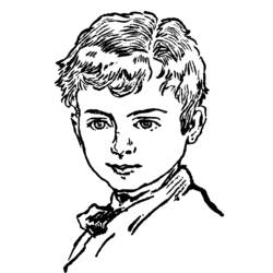 Dibujo para colorear: Niño (Personajes) #97696 - Dibujos para Colorear e Imprimir Gratis