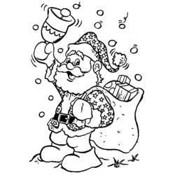 Dibujo para colorear: Papá Noel (Personajes) #104676 - Dibujos para Colorear e Imprimir Gratis