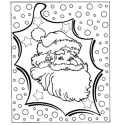 Dibujo para colorear: Papá Noel (Personajes) #104701 - Dibujos para Colorear e Imprimir Gratis