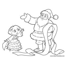 Dibujo para colorear: Papá Noel (Personajes) #104740 - Dibujos para Colorear e Imprimir Gratis