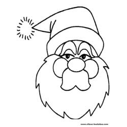 Dibujo para colorear: Papá Noel (Personajes) #104798 - Dibujos para Colorear e Imprimir Gratis