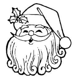 Dibujo para colorear: Papá Noel (Personajes) #104842 - Dibujos para Colorear e Imprimir Gratis
