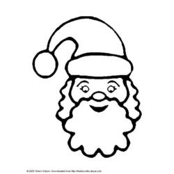 Dibujo para colorear: Papá Noel (Personajes) #104888 - Dibujos para Colorear e Imprimir Gratis