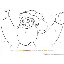 Dibujo para colorear: Papá Noel (Personajes) #104948 - Dibujos para Colorear e Imprimir Gratis