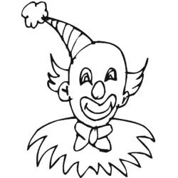 Dibujo para colorear: Payaso (Personajes) #90942 - Dibujos para Colorear e Imprimir Gratis