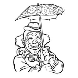 Dibujo para colorear: Payaso (Personajes) #90958 - Dibujos para Colorear e Imprimir Gratis