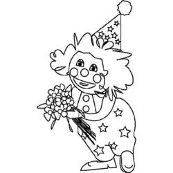 Dibujo para colorear: Payaso (Personajes) #90982 - Dibujos para Colorear e Imprimir Gratis