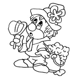 Dibujo para colorear: Payaso (Personajes) #90989 - Dibujos para Colorear e Imprimir Gratis