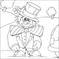 Dibujo para colorear: Payaso (Personajes) #91042 - Dibujos para Colorear e Imprimir Gratis