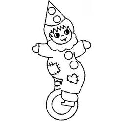 Dibujo para colorear: Payaso (Personajes) #91085 - Dibujos para Colorear e Imprimir Gratis