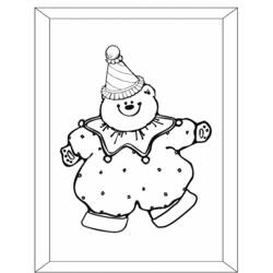 Dibujo para colorear: Payaso (Personajes) #91096 - Dibujos para Colorear e Imprimir Gratis