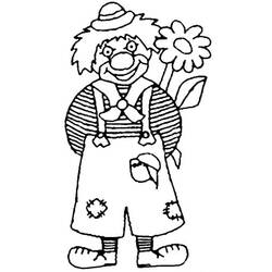 Dibujo para colorear: Payaso (Personajes) #91144 - Dibujos para Colorear e Imprimir Gratis