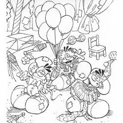 Dibujo para colorear: Payaso (Personajes) #91175 - Dibujos para Colorear e Imprimir Gratis