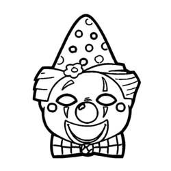 Dibujo para colorear: Payaso (Personajes) #91183 - Dibujos para Colorear e Imprimir Gratis