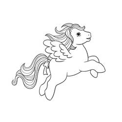 Dibujo Pegaso (Personajes) #209048 para imprimir y colorear