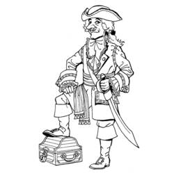 Dibujo para colorear: Pirata (Personajes) #105061 - Dibujos para Colorear e Imprimir Gratis