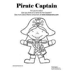 Dibujo para colorear: Pirata (Personajes) #105064 - Dibujos para Colorear e Imprimir Gratis