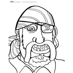 Dibujo para colorear: Pirata (Personajes) #105065 - Dibujos para Colorear e Imprimir Gratis