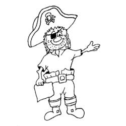 Dibujo para colorear: Pirata (Personajes) #105077 - Dibujos para Colorear e Imprimir Gratis